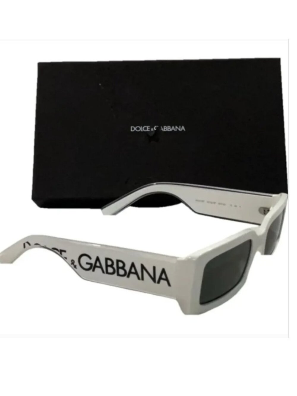 NEW DOLCE & GABBANA White Sunglasses